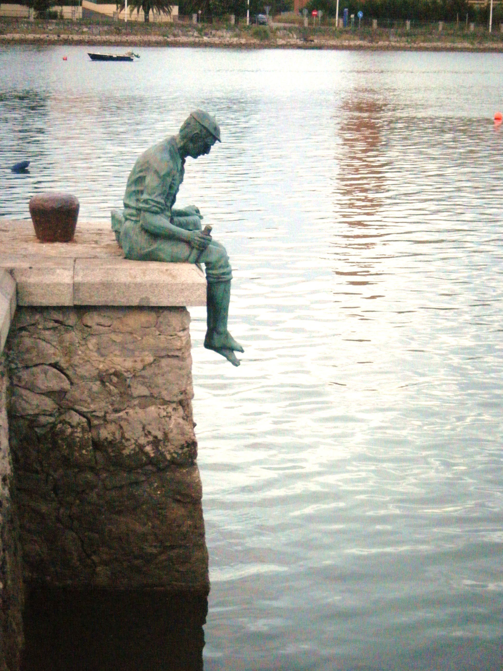 Escultura del Pescador, por Yoli ChamBa