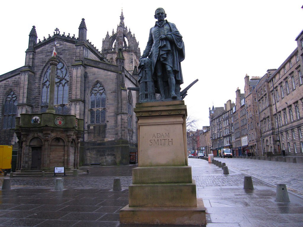 Estatua de Adam Smith, por vologratis