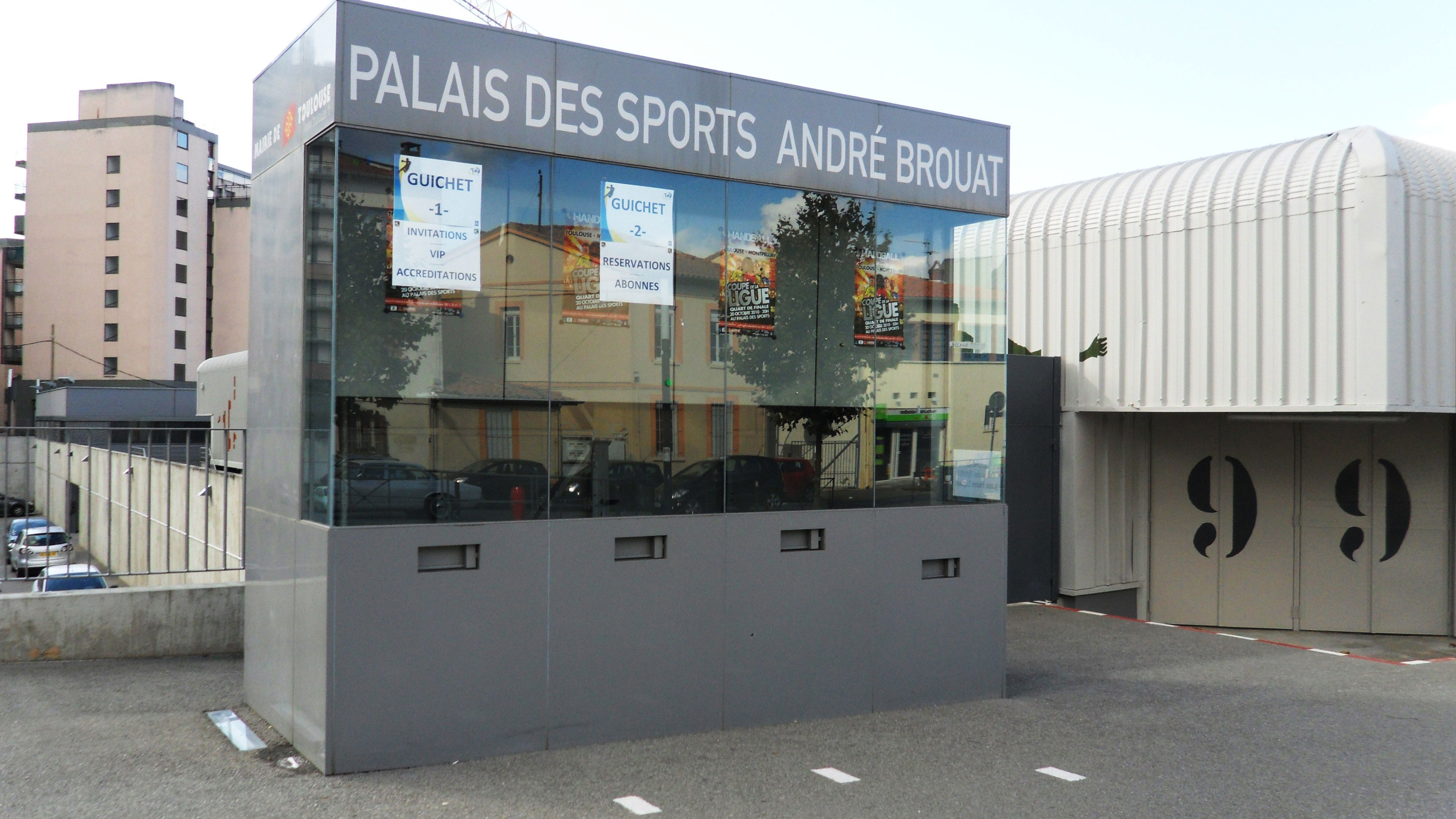 Palacio del deporte André Brouat, por Morgane F.