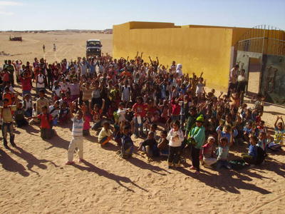 yogur Sahara Tindouf, campamentos