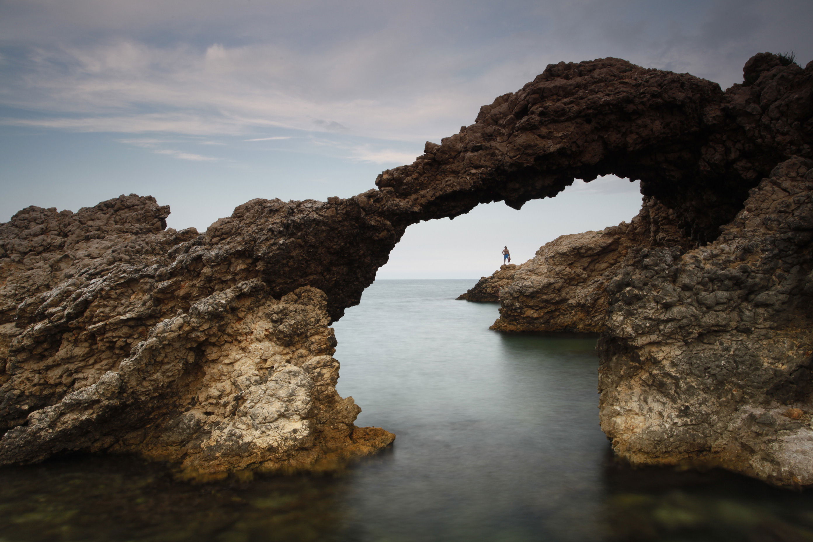 Playa El Portitxol, por Albert Rigata