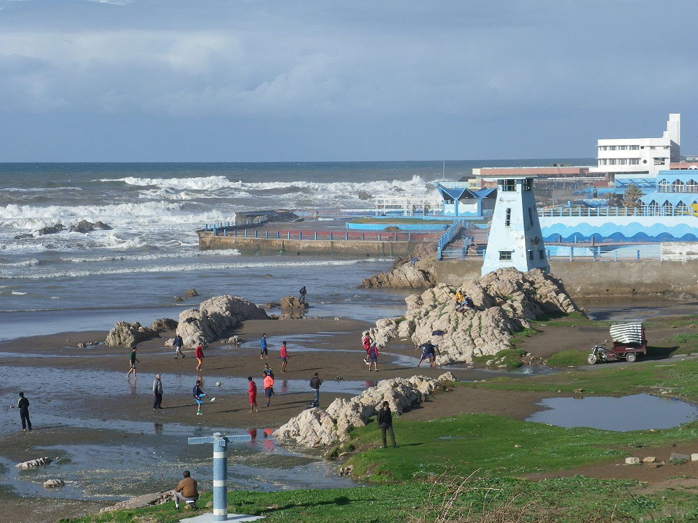 Playa de Ain Diab, por paulinette