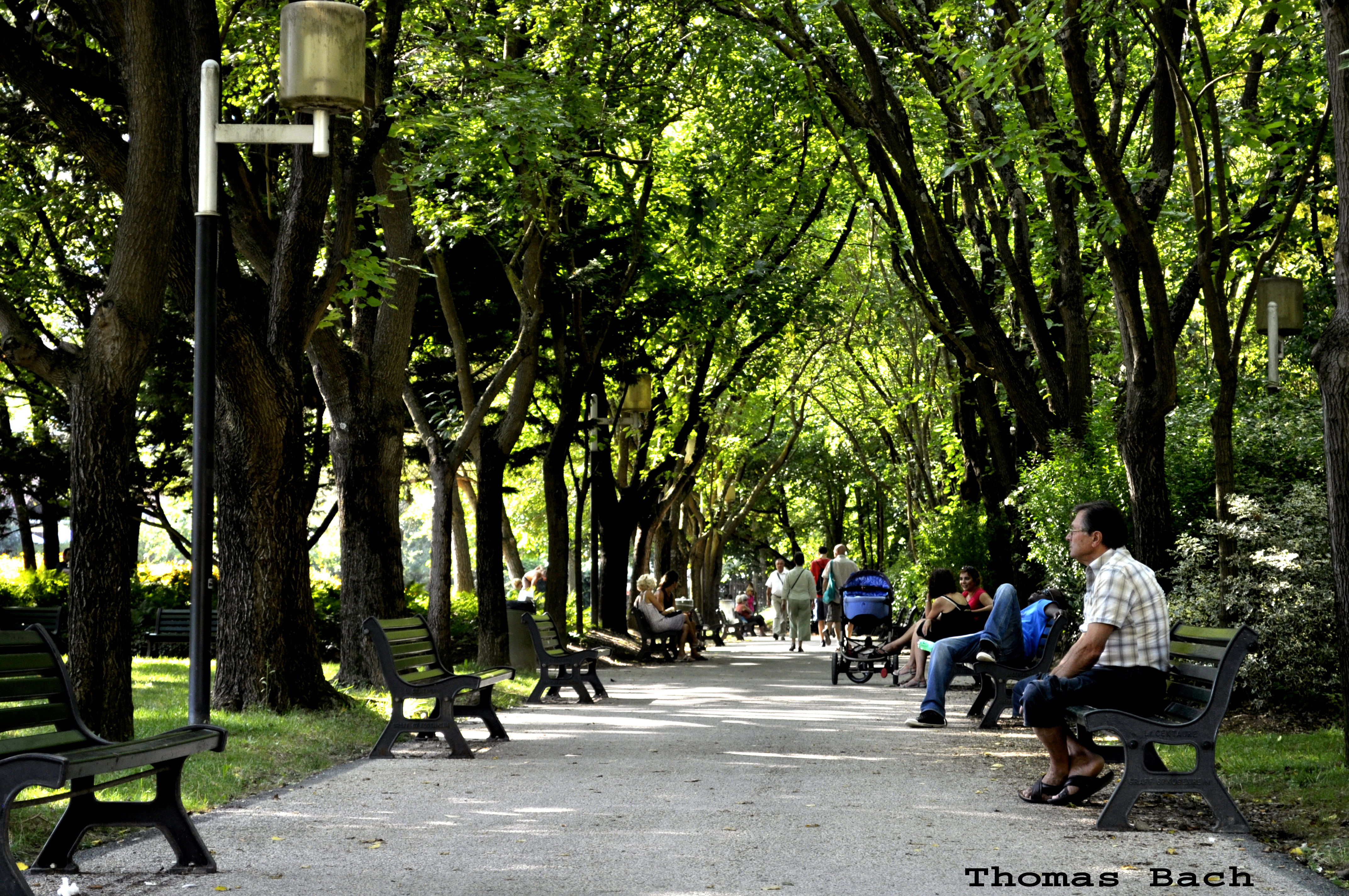 Jardín Compans Caffarelli, por Thomas Bach