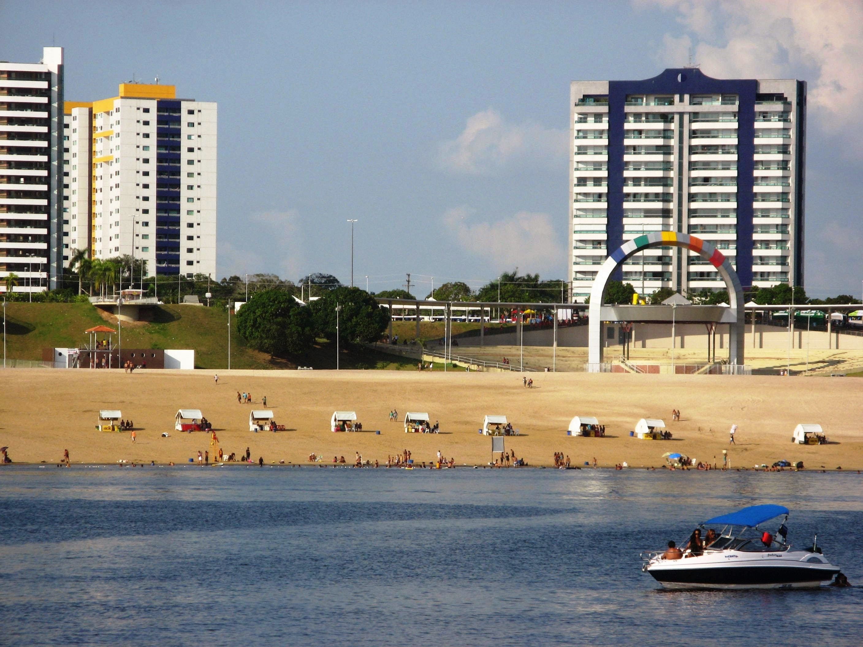 Playa de Ponta Negra, por Simone Osias