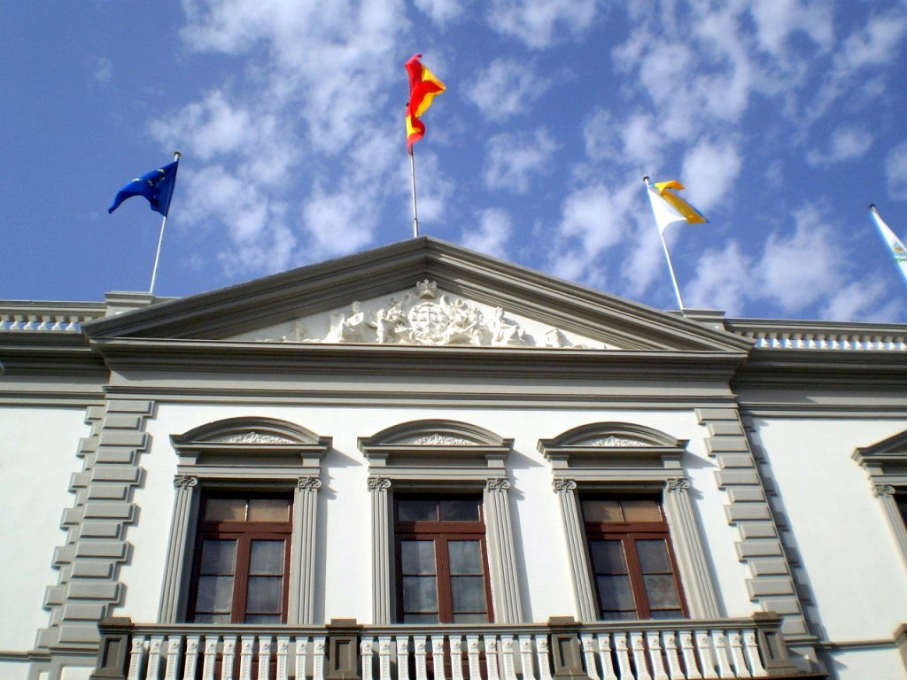 Ayuntamiento de Santa Cruz Palacio Municipal en Santa Cruz de