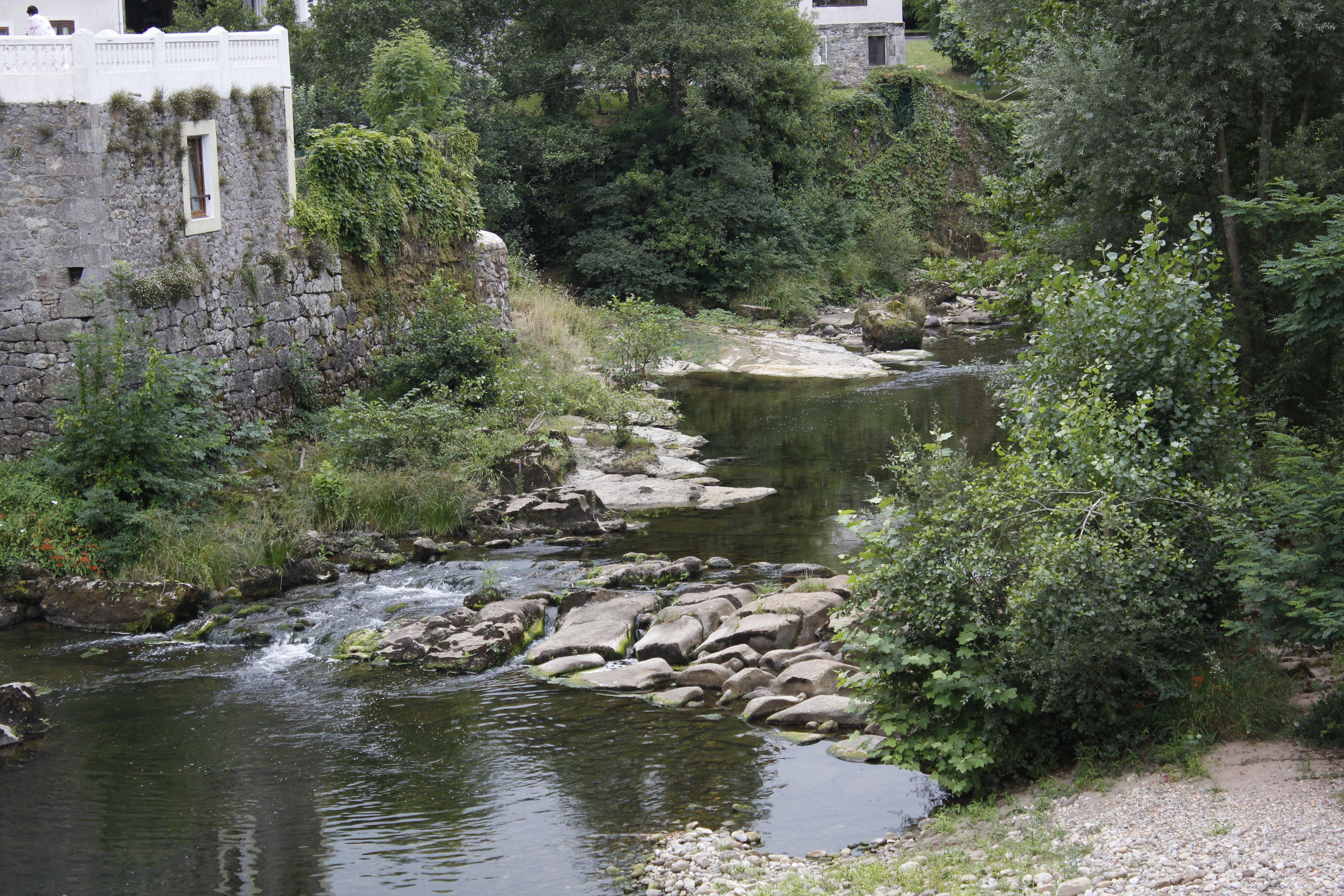 El Río Miera a su paso por La Cavada, por Nuria G
