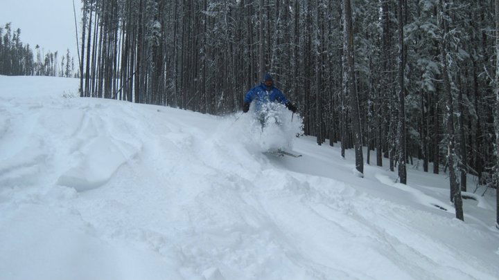 Blacktail Mountain Ski Area, por Jeff Schmerker