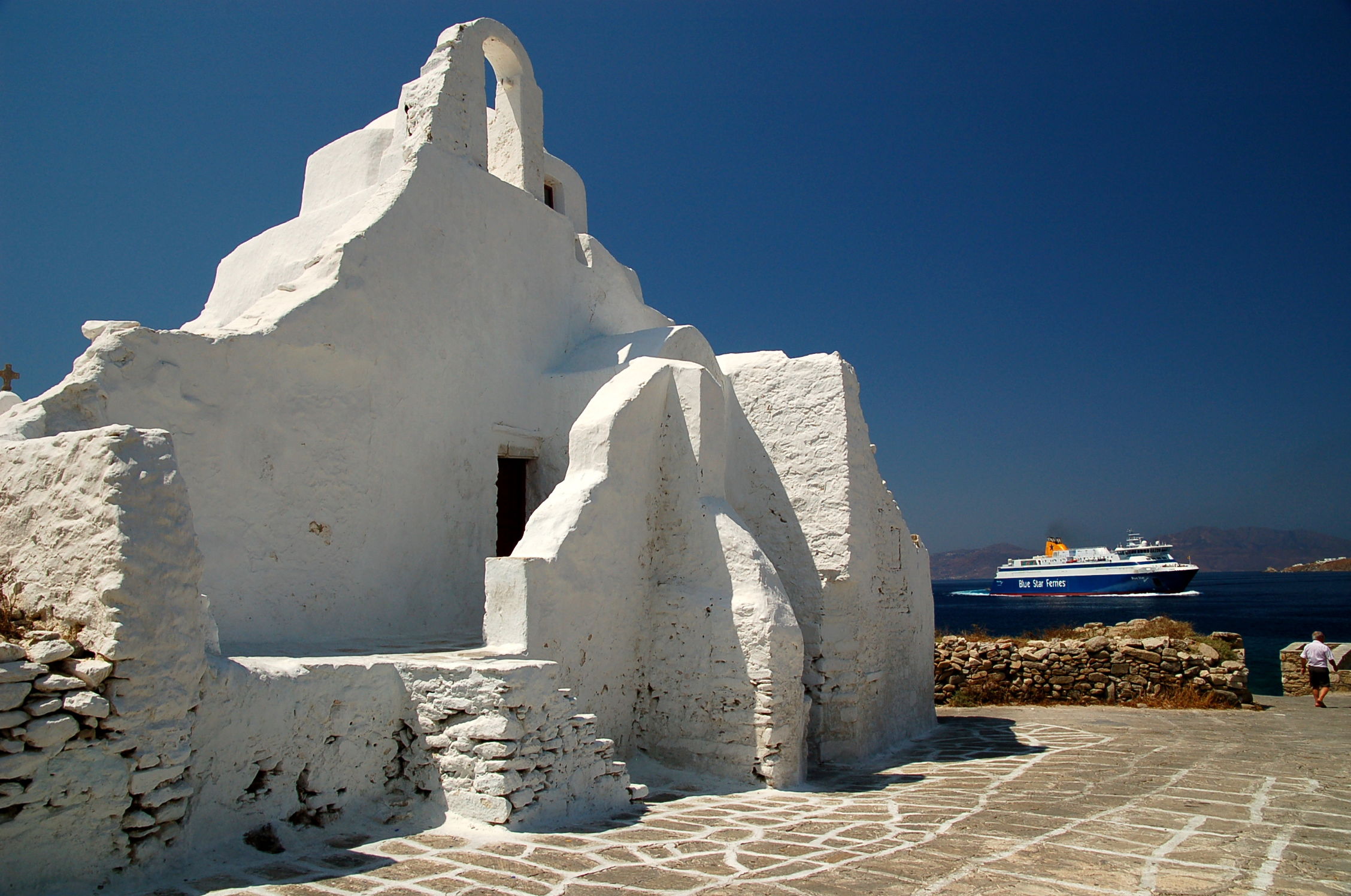 Iglesia de Panagia Paraportiani, por naxos