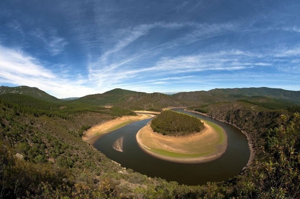 Mirador Meandro El Melero, por Alfonso Cáceres