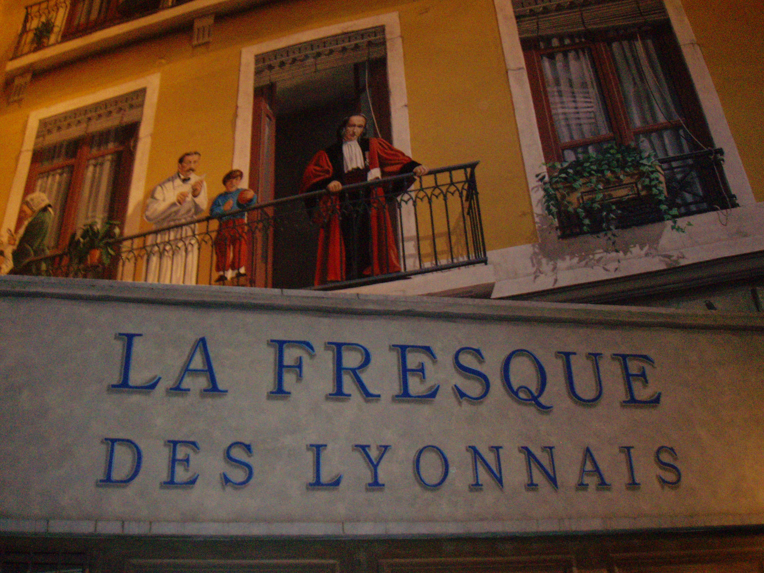 Fresque des Lyonnais, por ChaCh' 