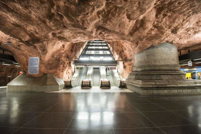 Estación del Metro Radhuset, por albertoloyo