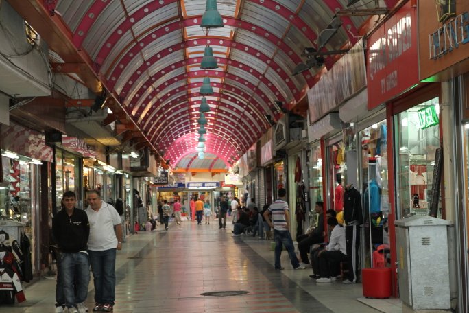 Marmaris Turkey Grand Bazaar Bag Shop Bartering 