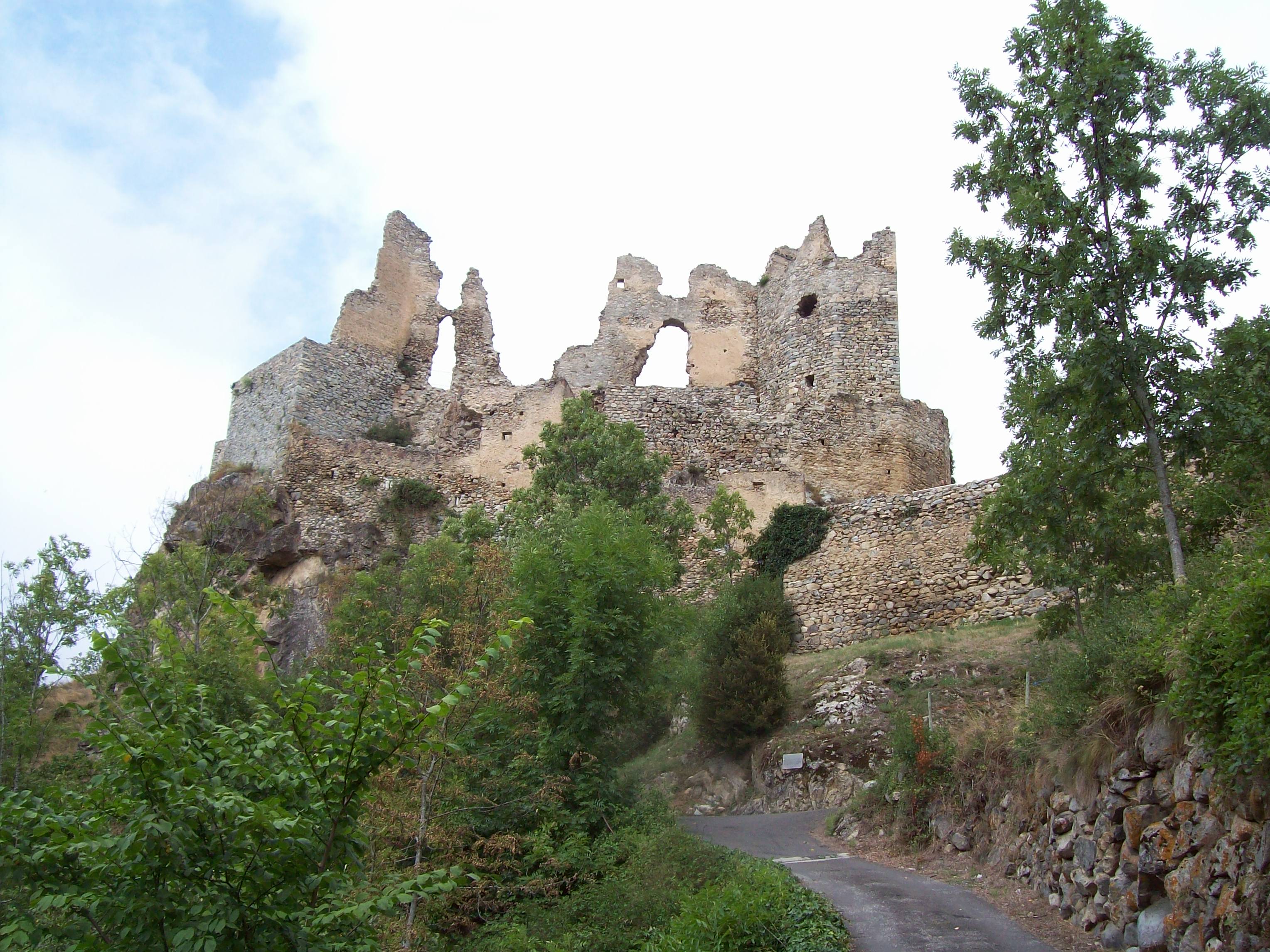 Castillo de Usson, por Nicolas