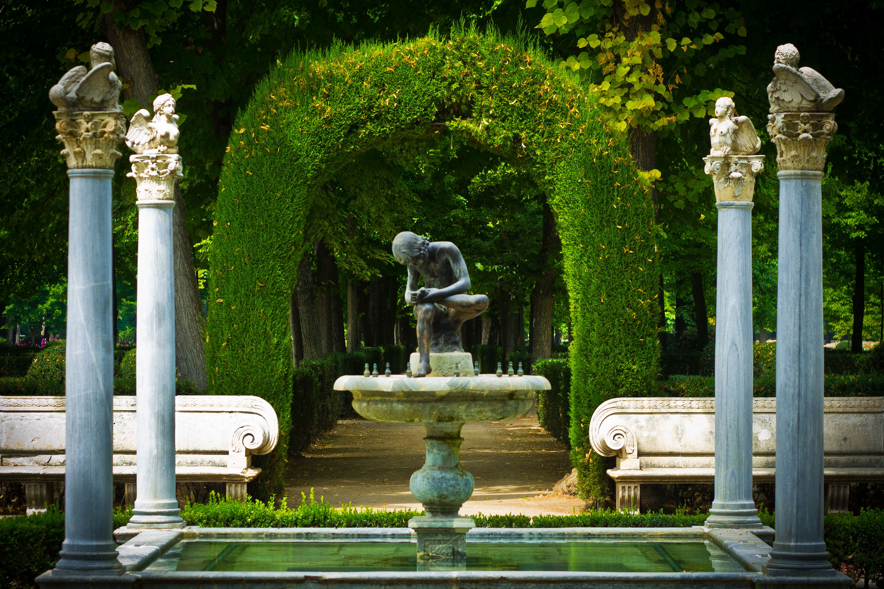 Fuente del Niño de la Espina por albertoyolo