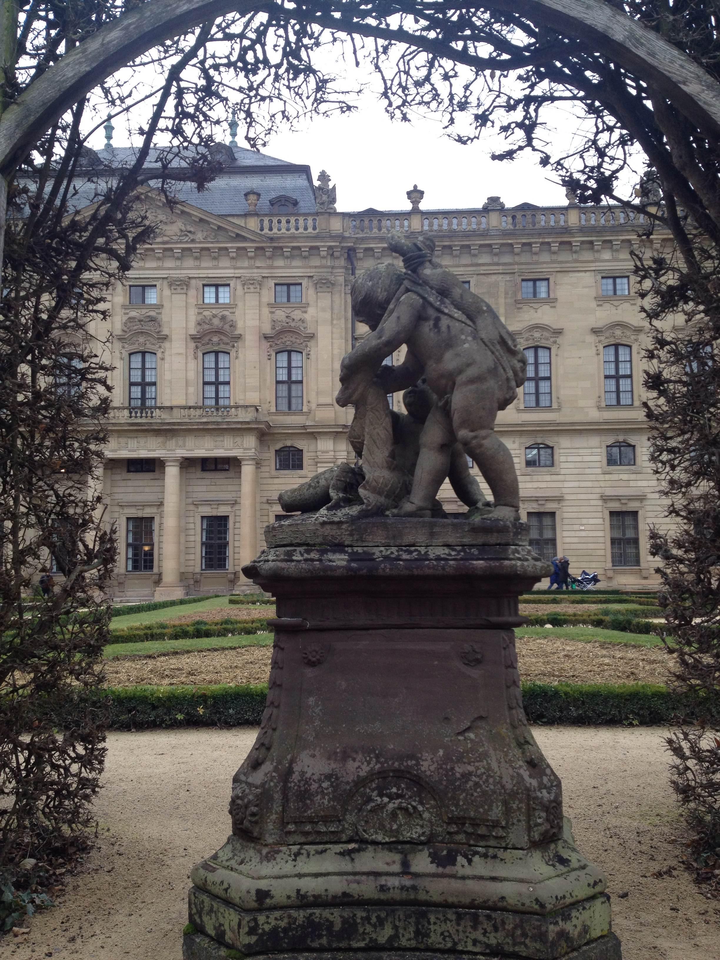 Jardines del Weltkulturerbe Residenz, por Cristina E Lozano