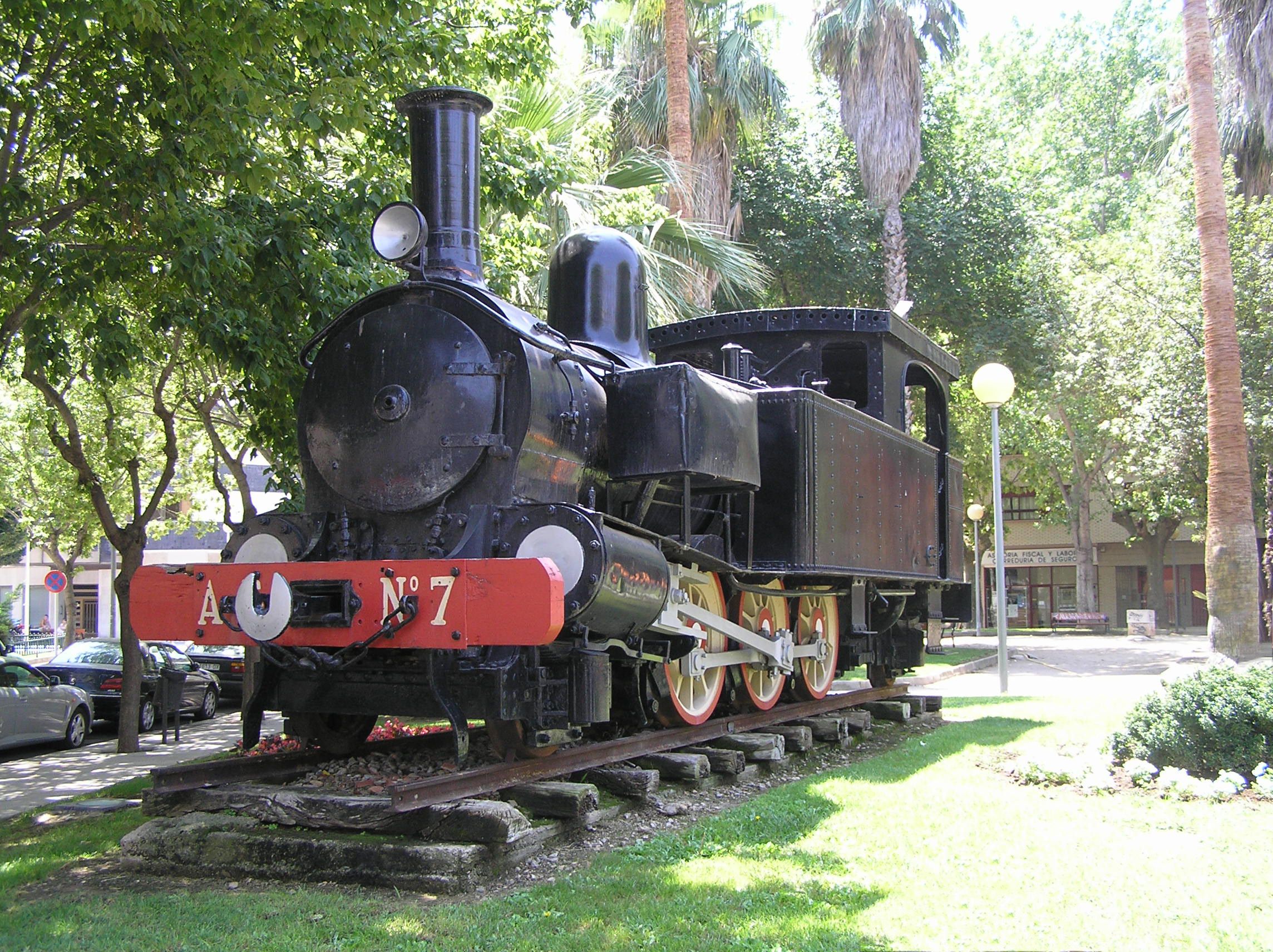 Locomotora nº 7 Ferrocarril Alcoy-Gandía, por Sara Fernandez Yuste