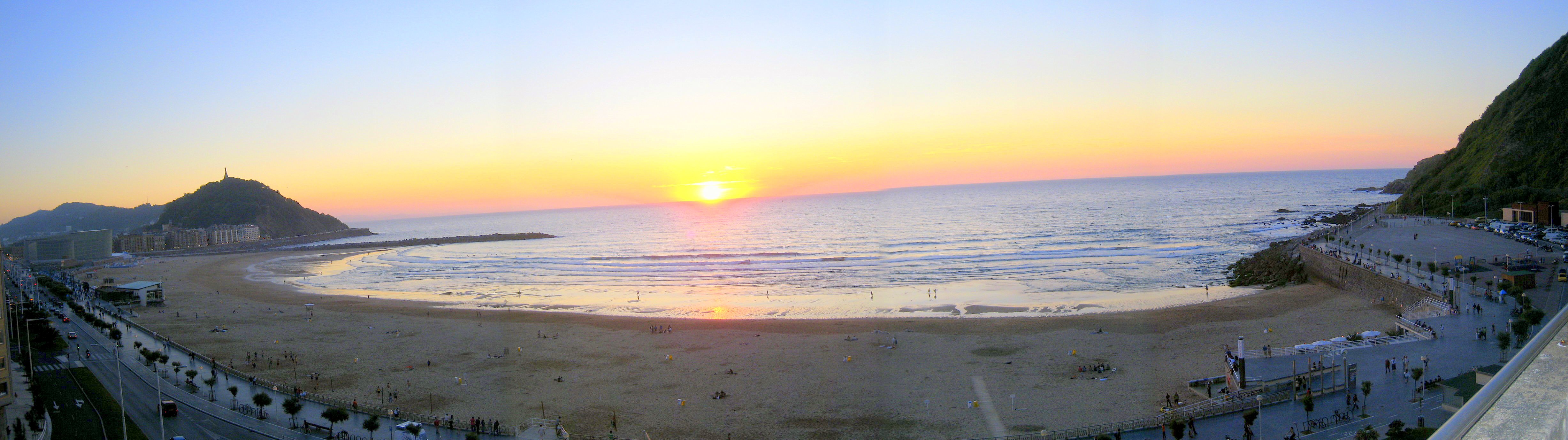 Playa de la Zurriola, por txangel
