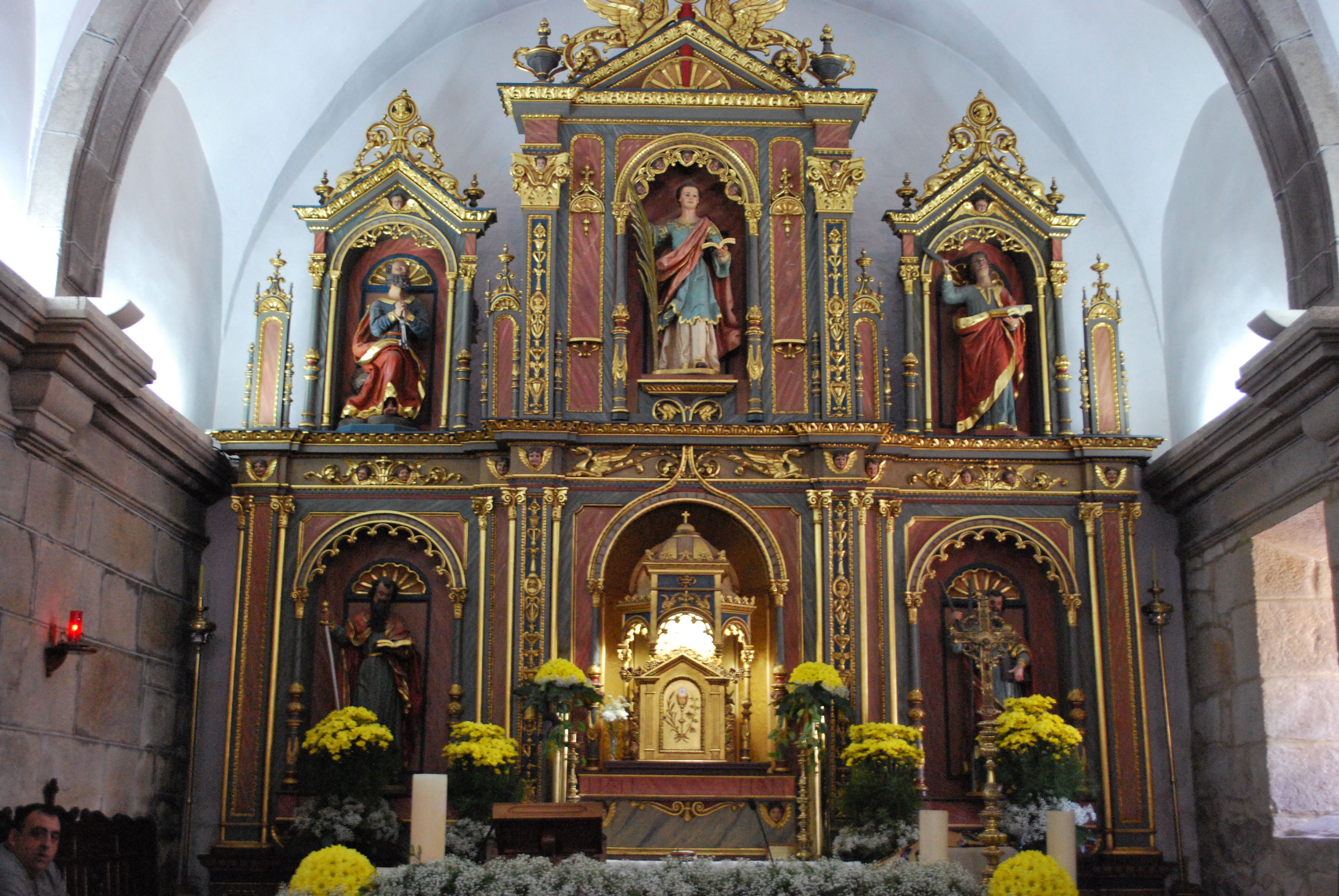 Parroquia de Santa Eulalia de Boiro, por David Esteban