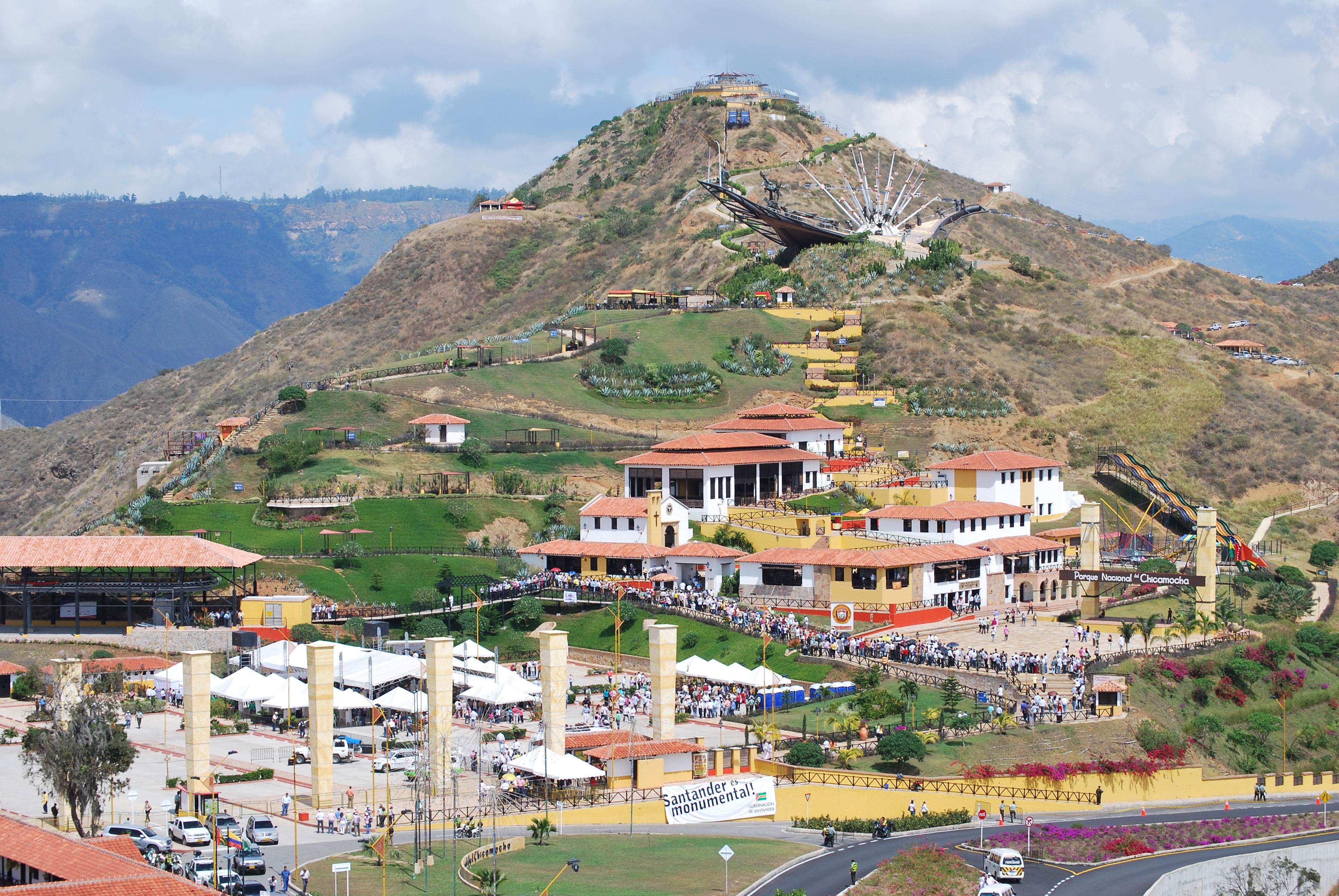 Parque del Cañon del Chicamocha, por JORGE ENRIQUE ARGUELLO GOMEZ