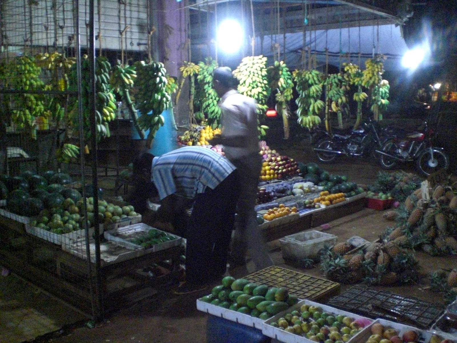 Mercado de noche, por guanche