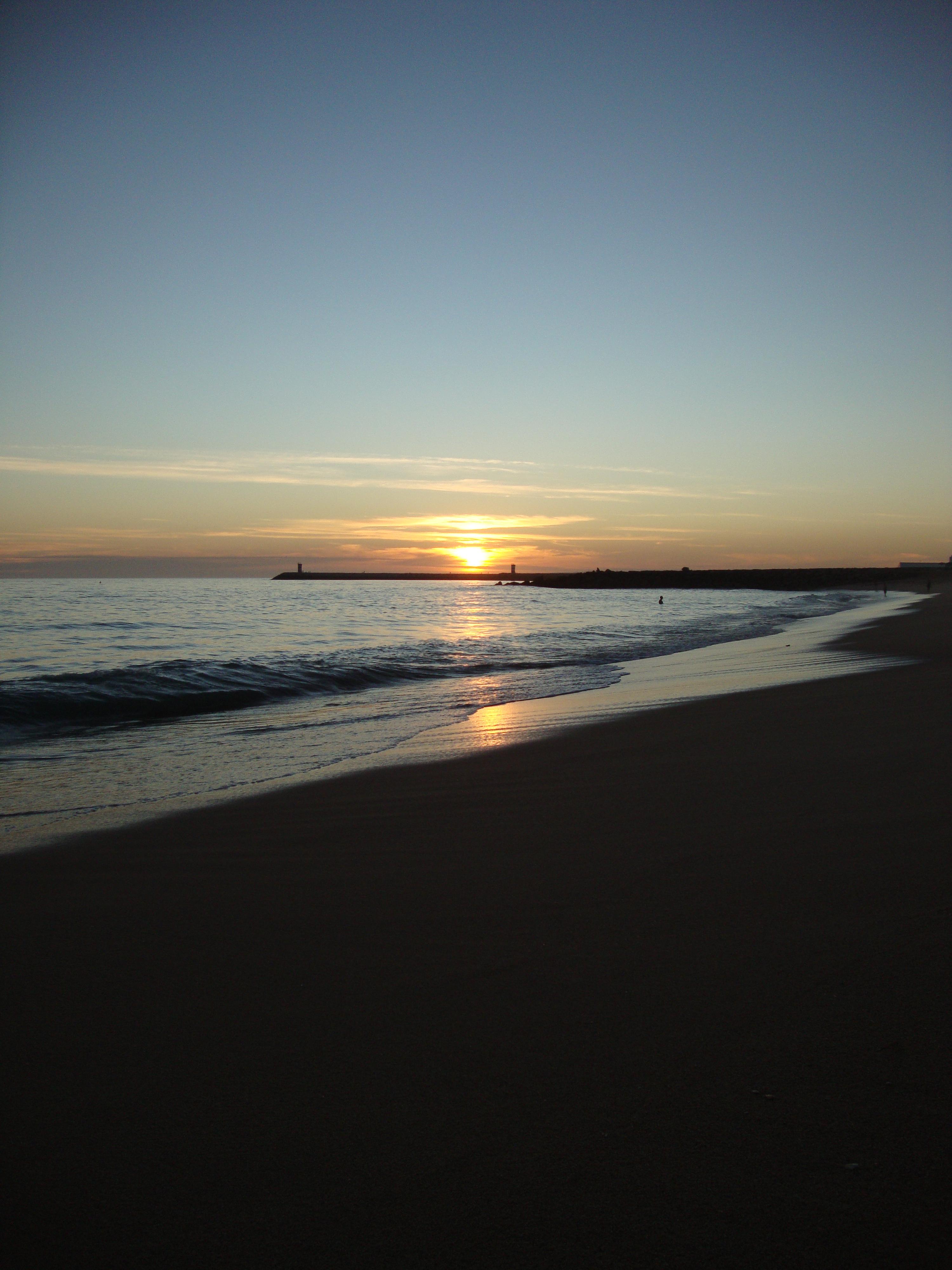 Playa de Quarteira, por Helena Compadre