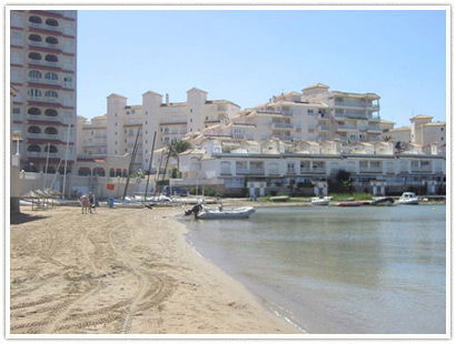 Playa El Galán, por Mancomunidad Turística Mar Menor