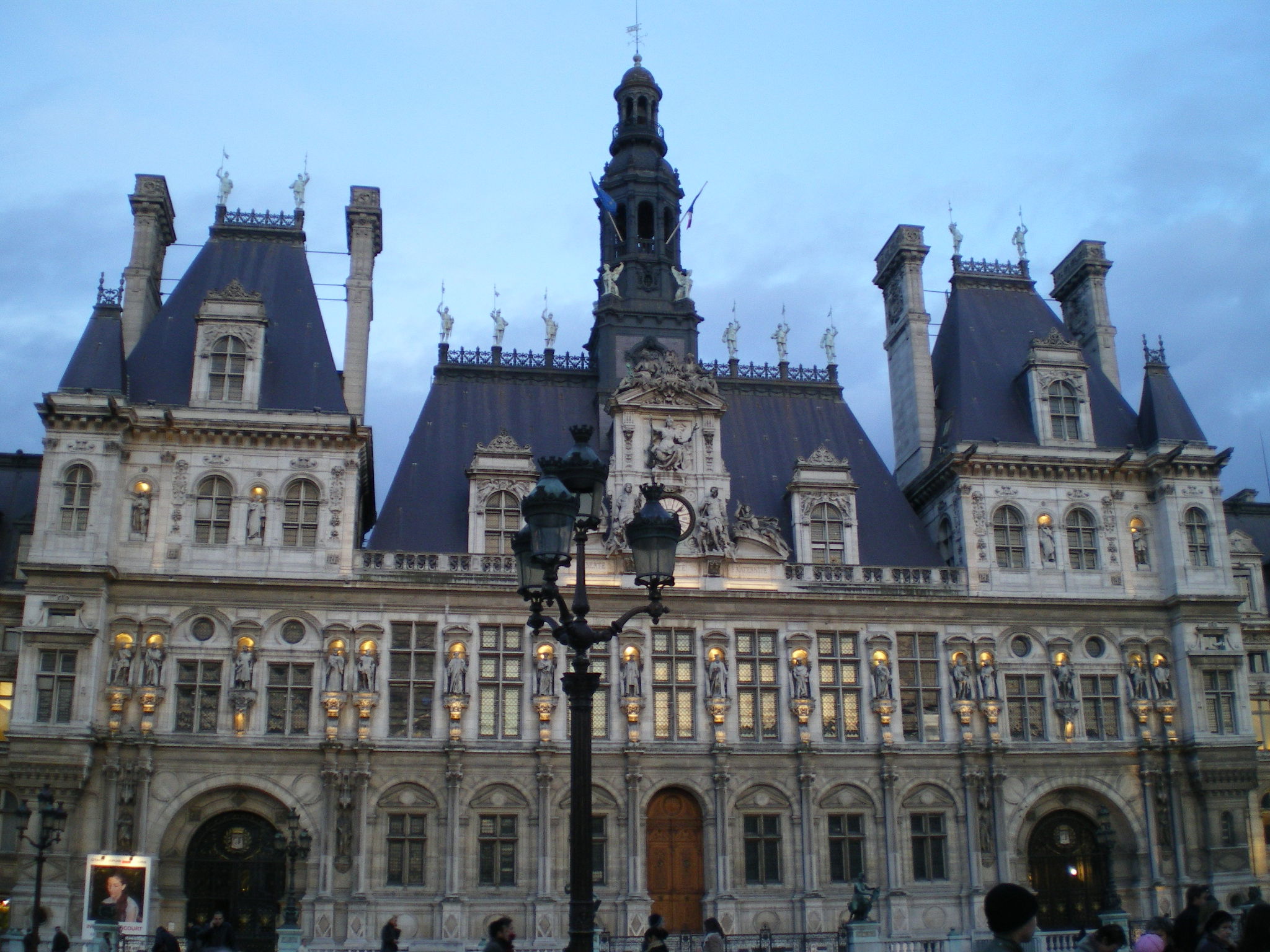 Ayuntamiento de París - Hotel de Ville, por Rico