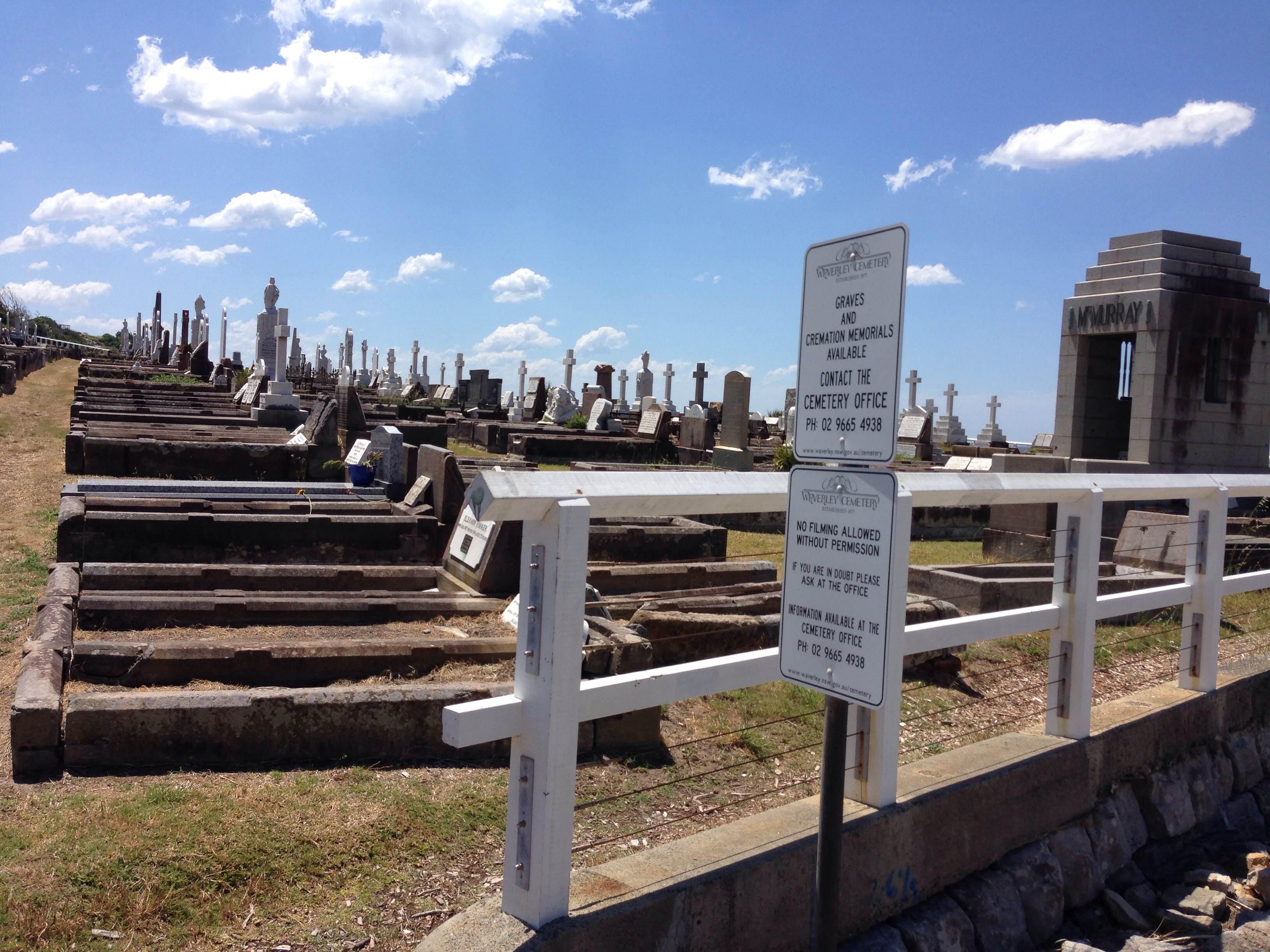 Cementerio de Waverley, por Gonzalo Moreno