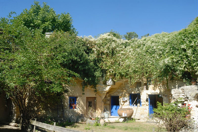 Casas trogloditas, por Pays de la Loire