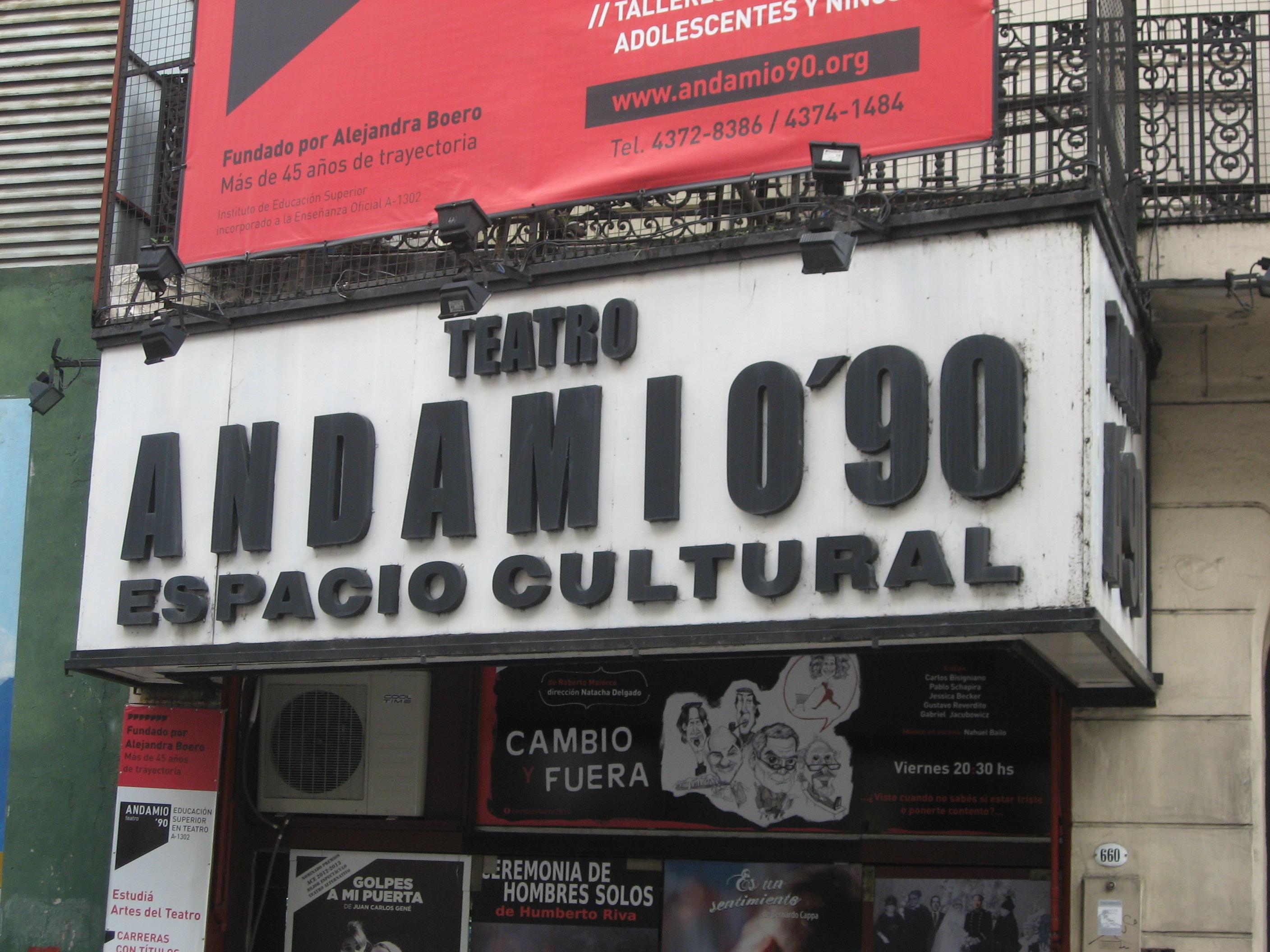 Teatro Andamio 90, por Fede Bevilacqua