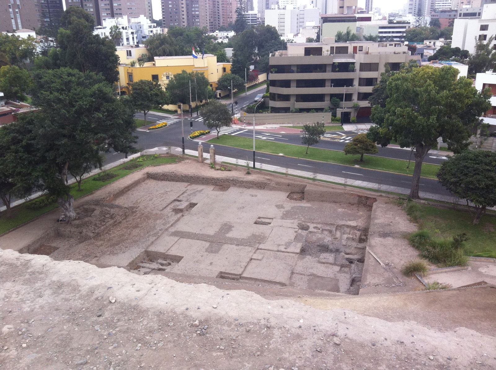 Huaca Huallamarca, por Giorgio Chiarella
