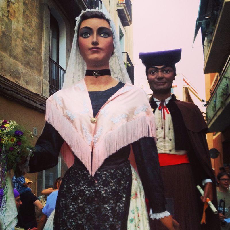 La Mulassa y los Gegants de Vilanova i la Geltrú, por Roberto Gonzalez