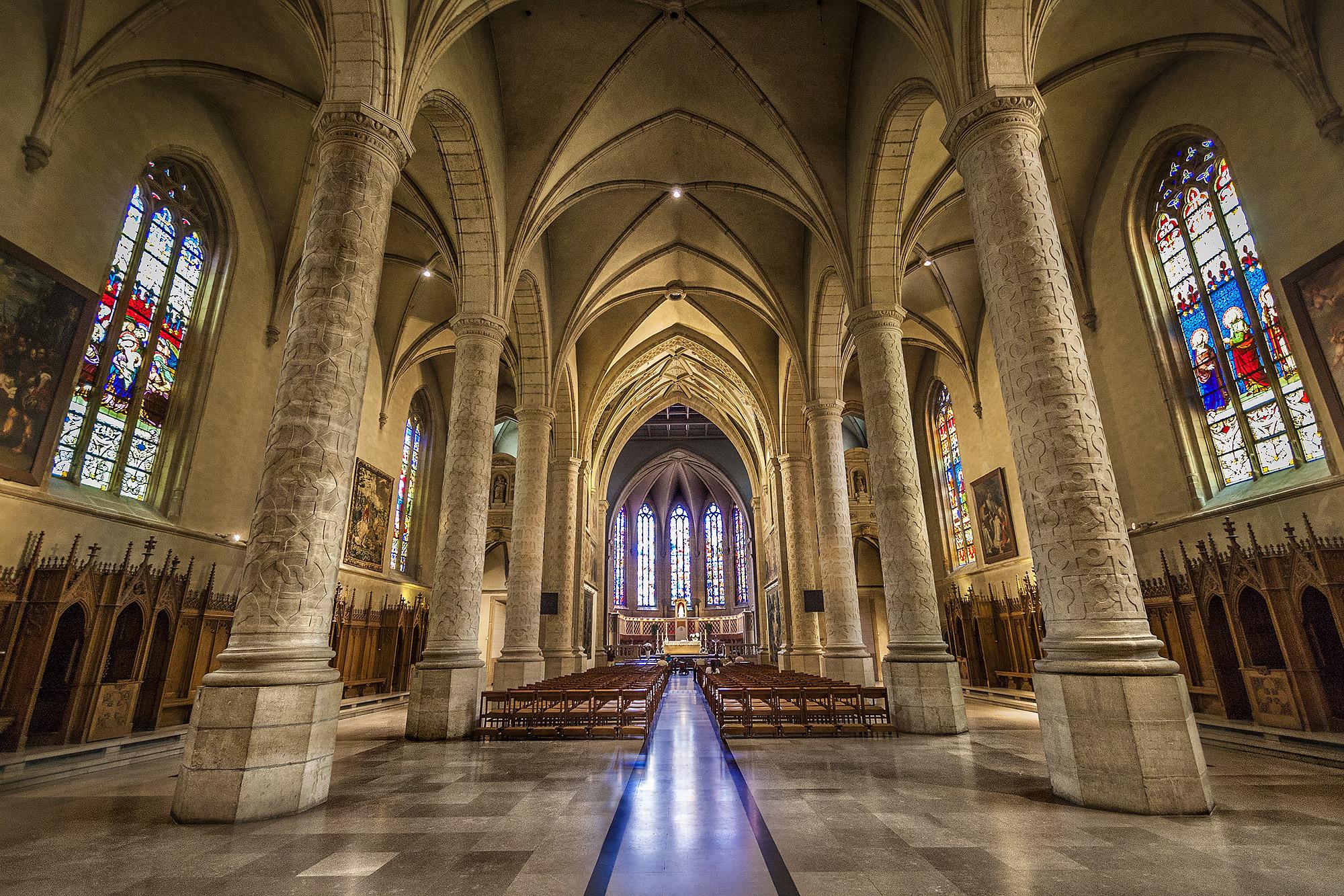 Catedral de Santa María en Luxemburgo, por Jesús Sánchez