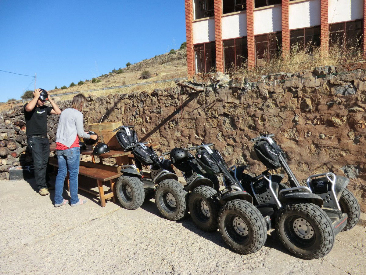 Rutas en segway, por Carlos Olmo