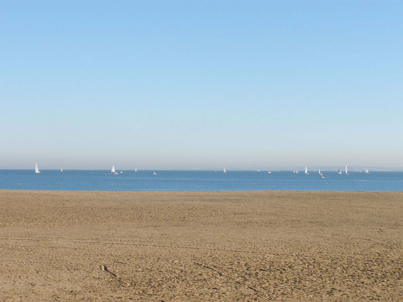 Playa de Hondarribia, por mmozamiz
