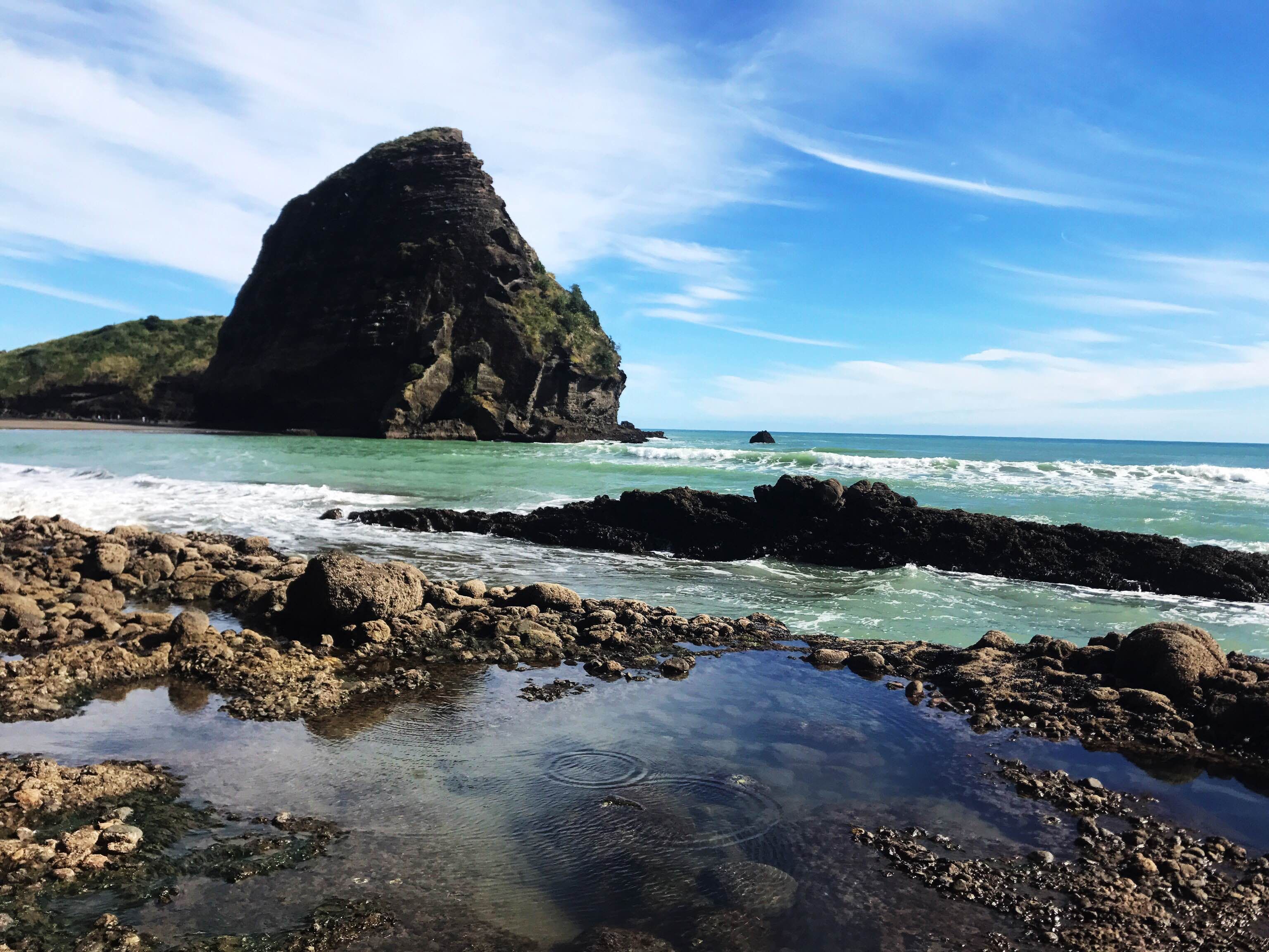 Piha Beach, por Bidan Laura