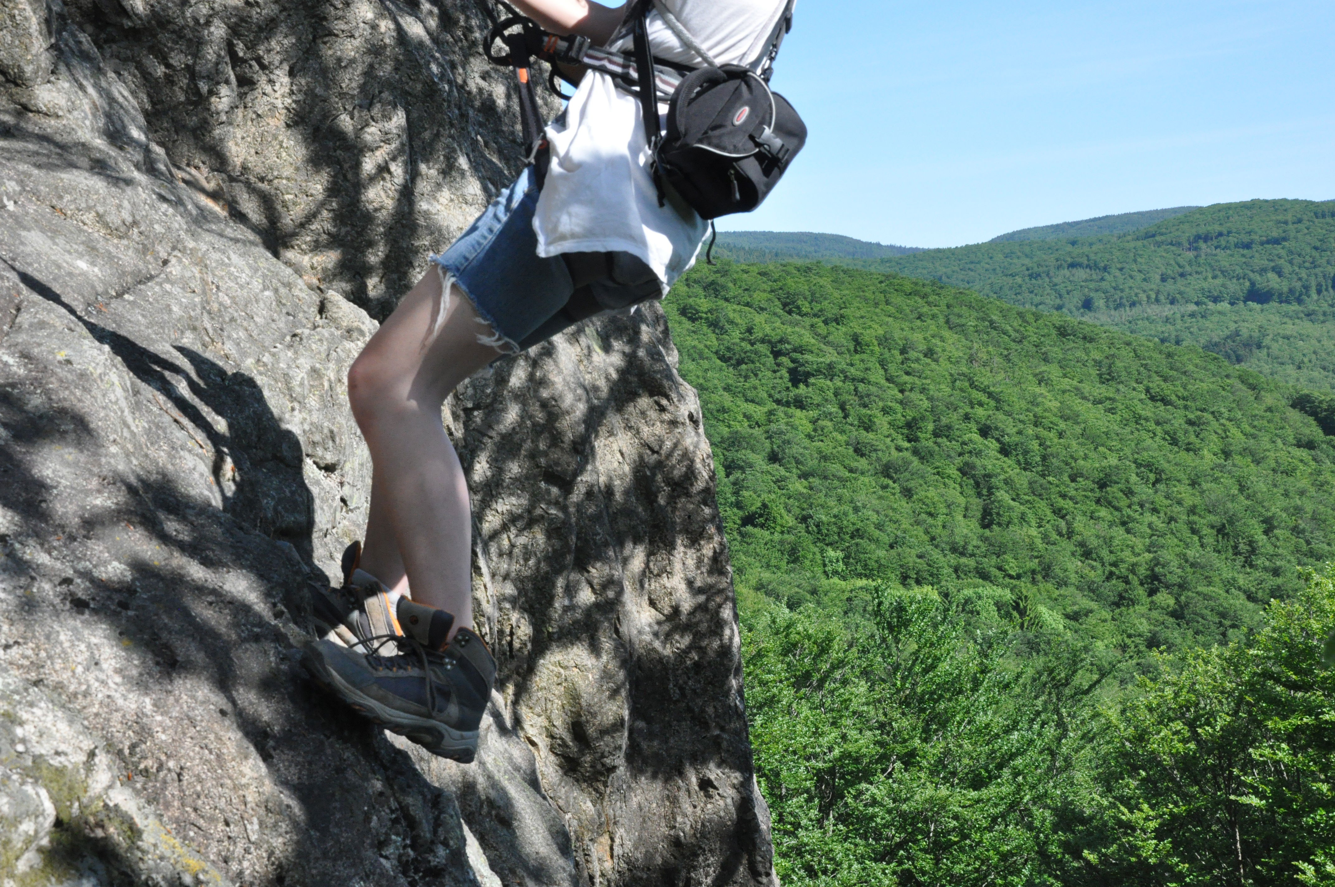 Escalada en el Allier, por Antoine