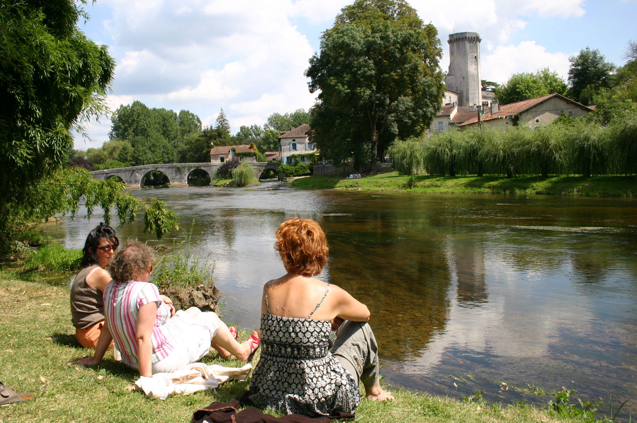 Bourdeilles, por divin chauve