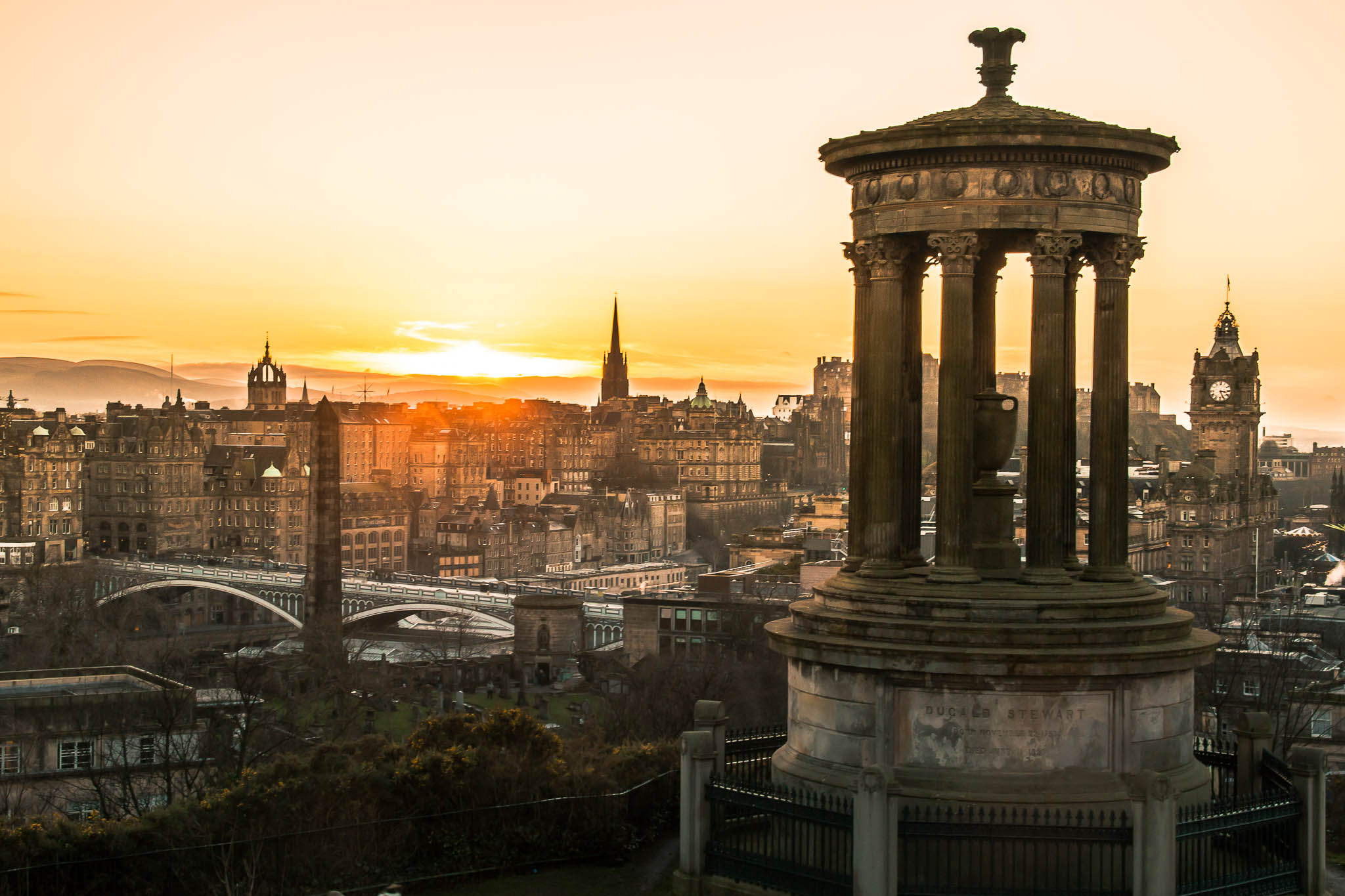 Calton Hill, por Renato Brandão