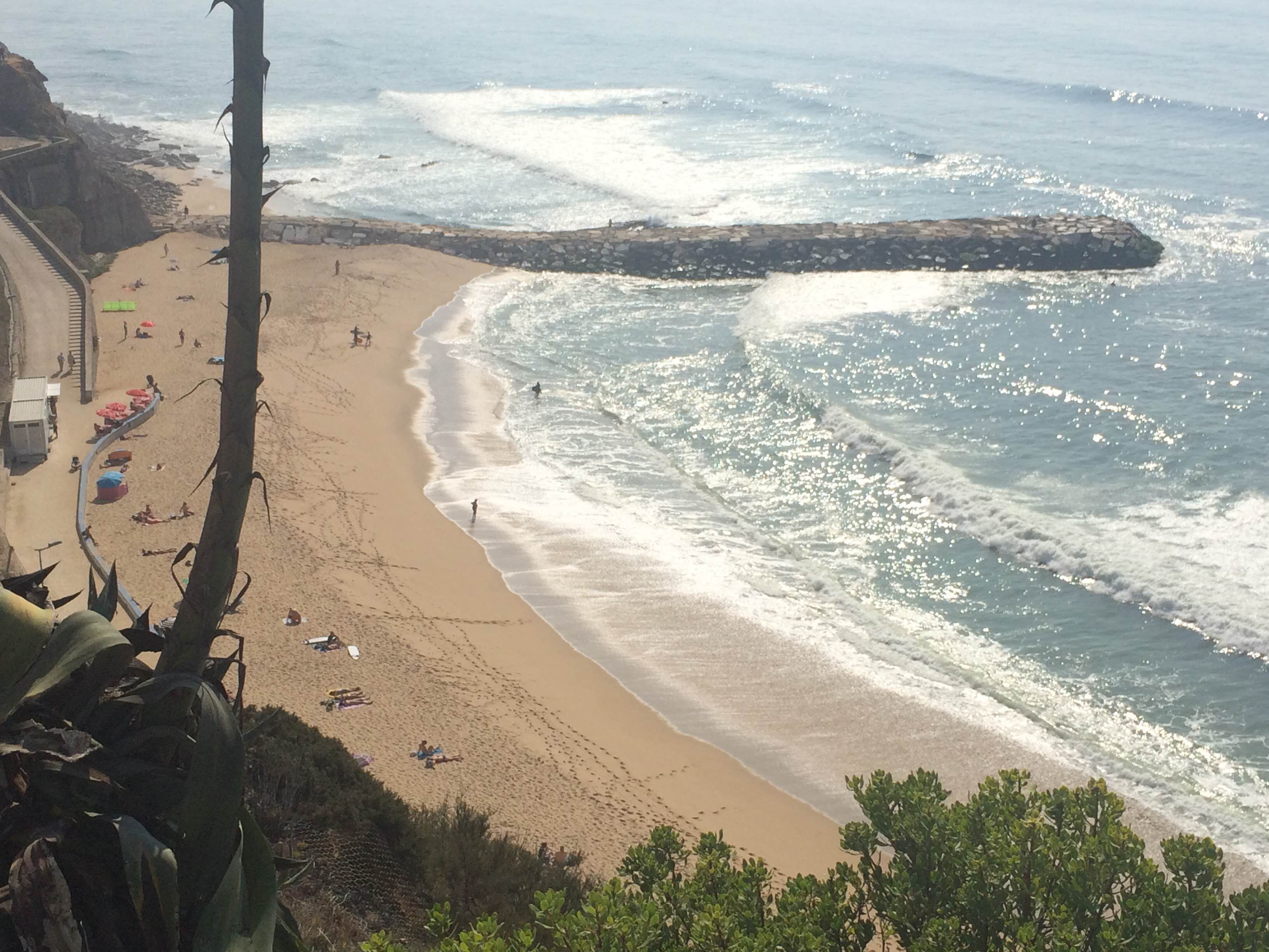 Playa de Ribeira d'Ilhas, por María Salazar