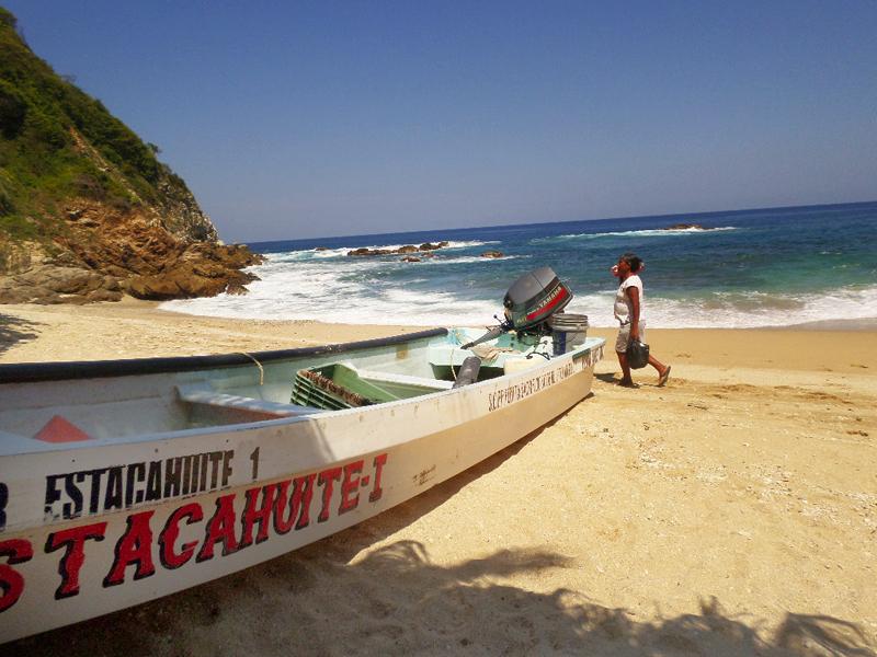 Playa Estacahuite, por Sebastian Muñoz Ruiz Esparza