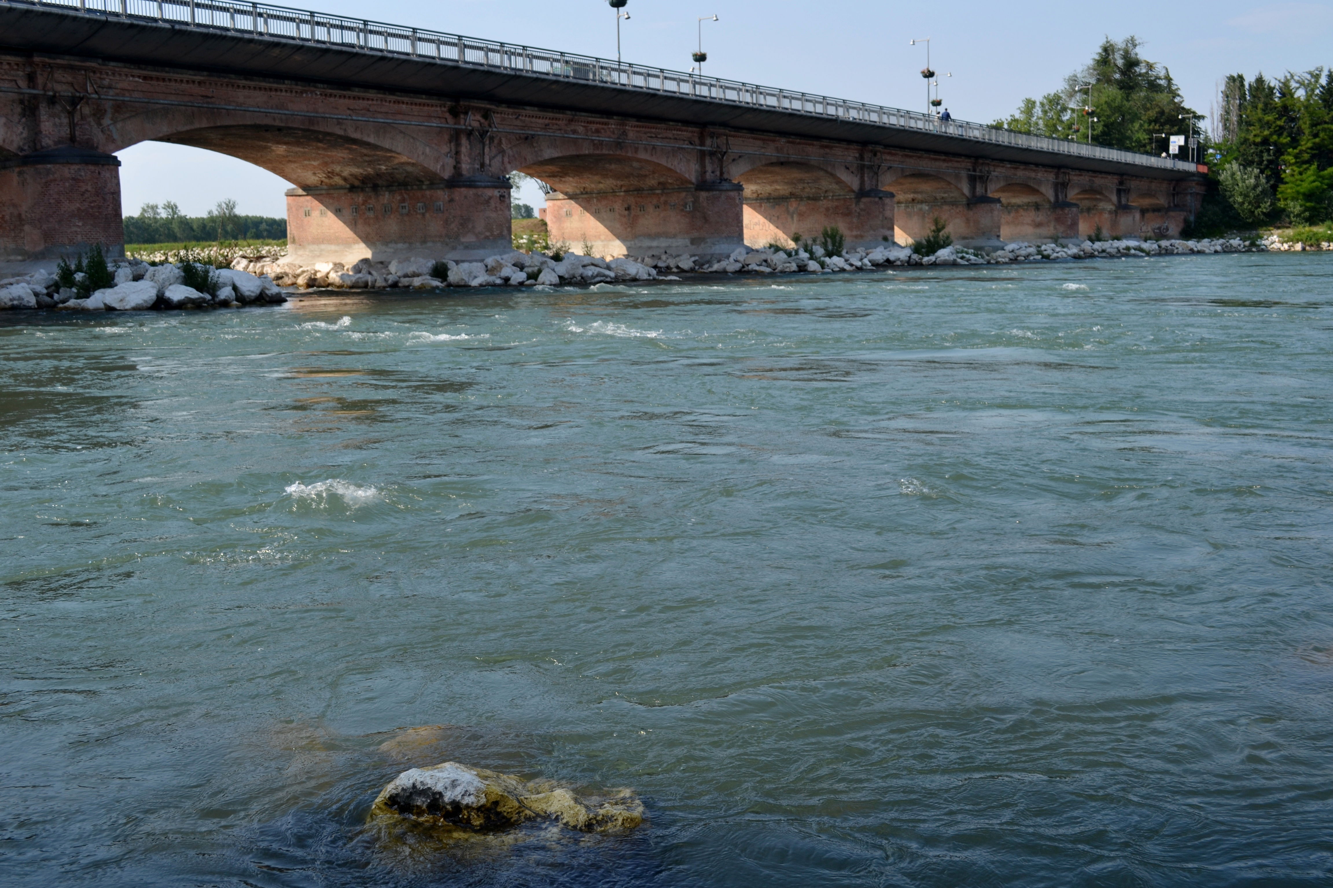 Puente sobre el río Adda, por Simonetta Di Zanutto