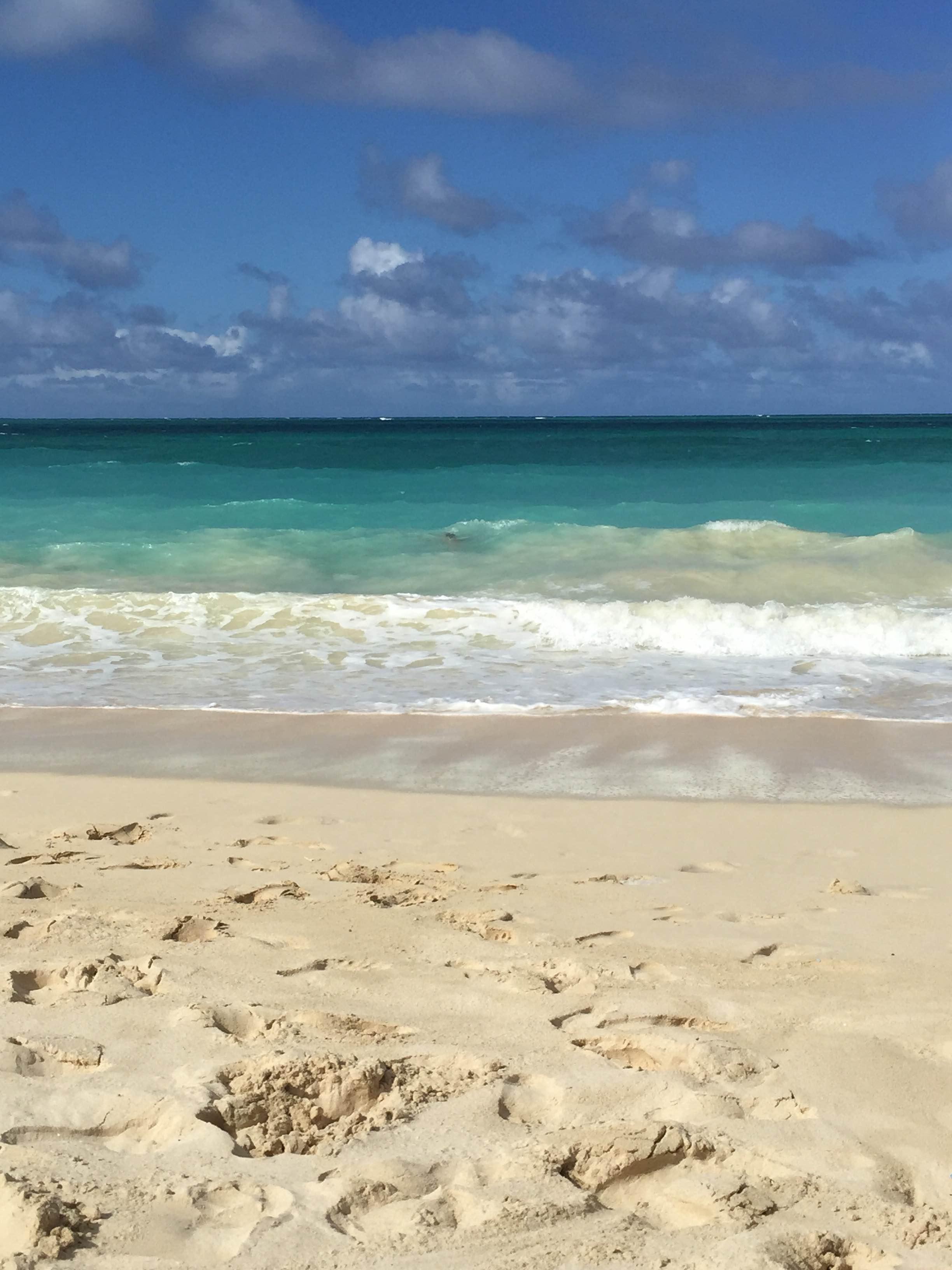 Waimanalo Beach Oahu Hawaii, por Lucetty Mesias