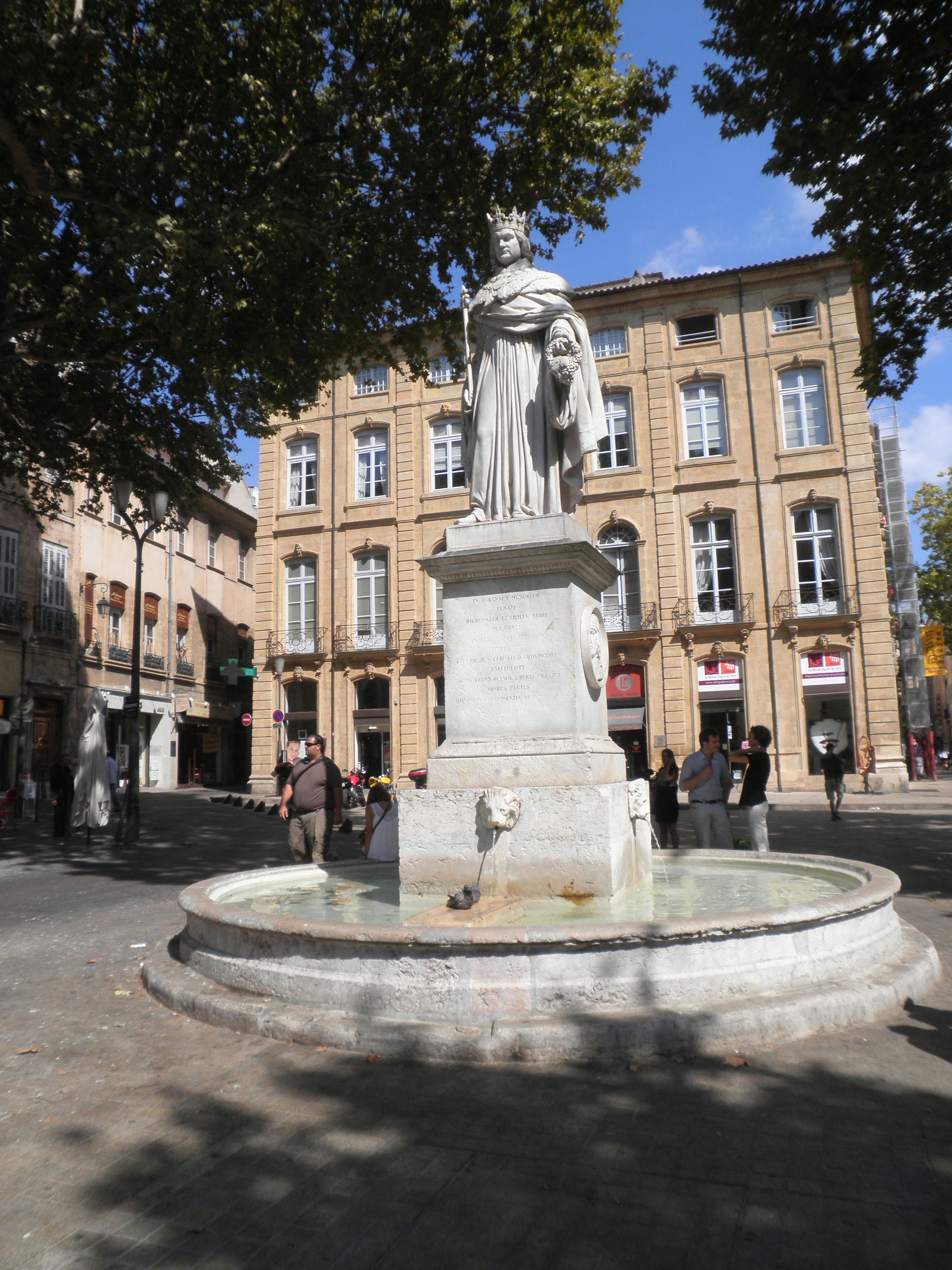 Estatua del rey René, por Bénédicte RODRIGUEZ