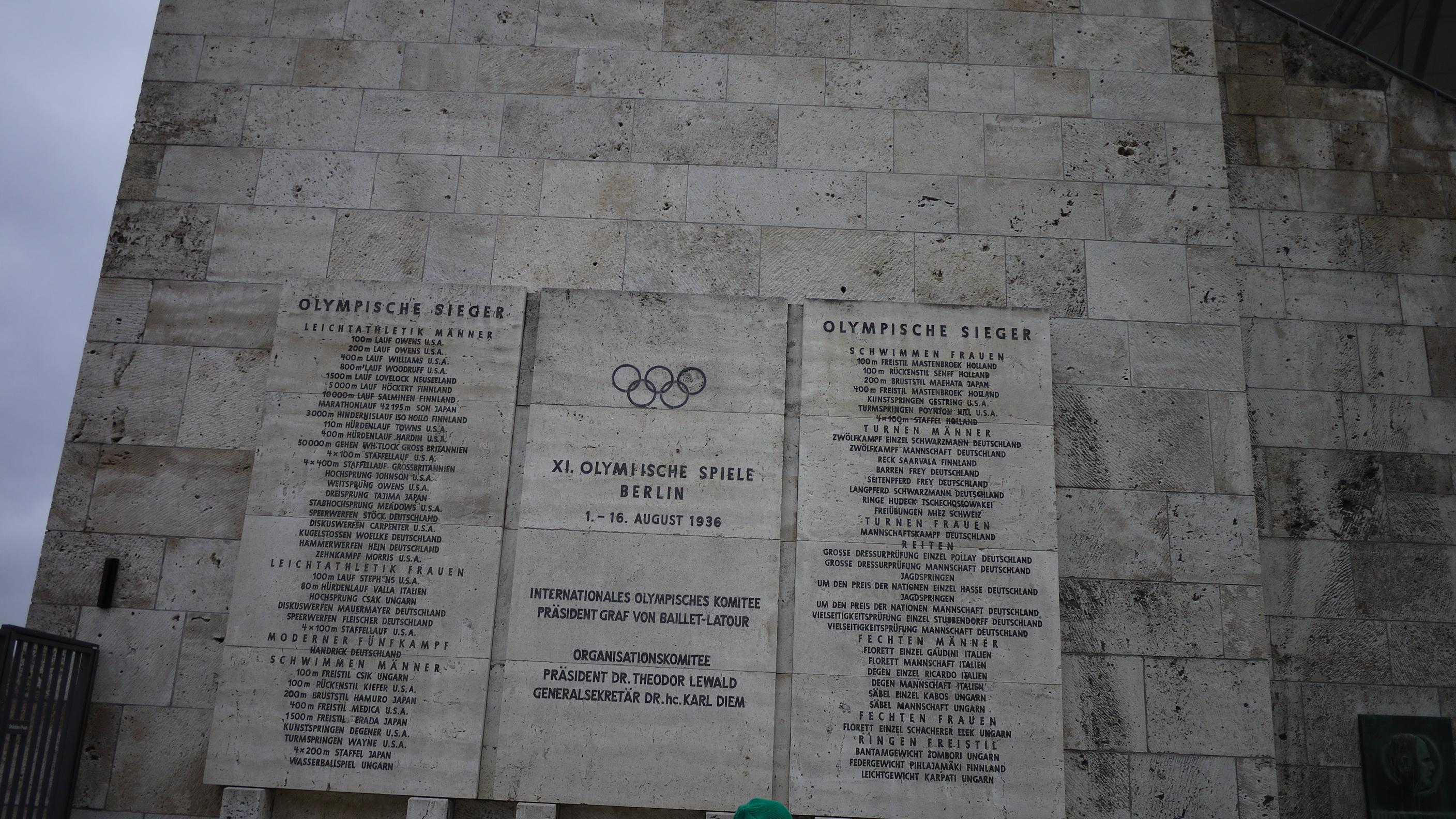 Mémoire Stade olympique de berlin, por Daniela VILLARREAL