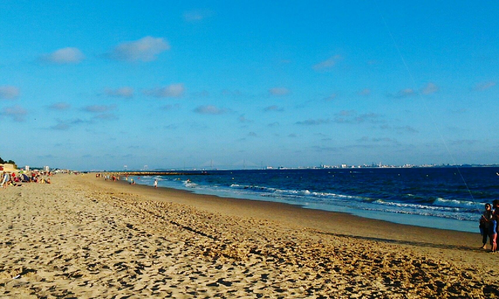 Playa Fuentebravia, por javimerchante@gmail.com