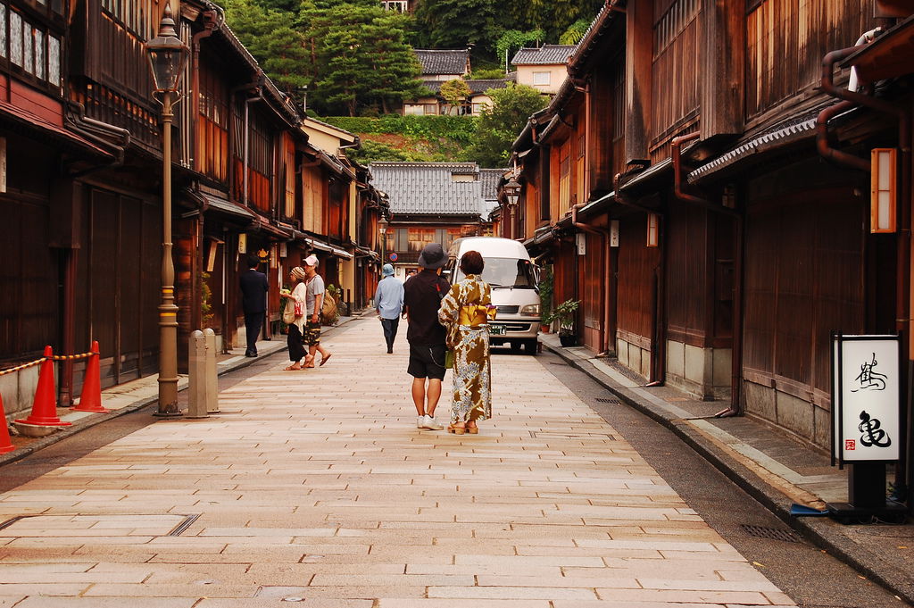 Barrio de las Geishas de Kanazawa, por David Esteban