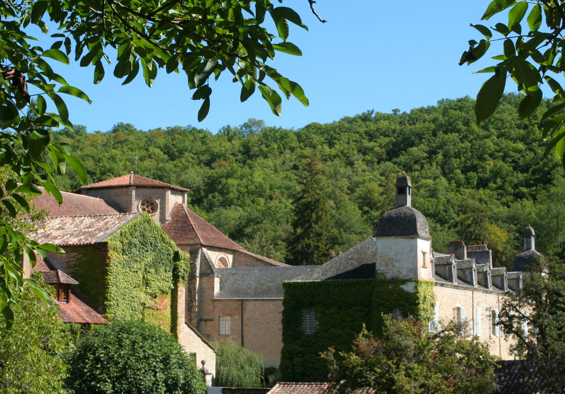 Abadia Beaulieu en Rouergue, por GERARD DECQ