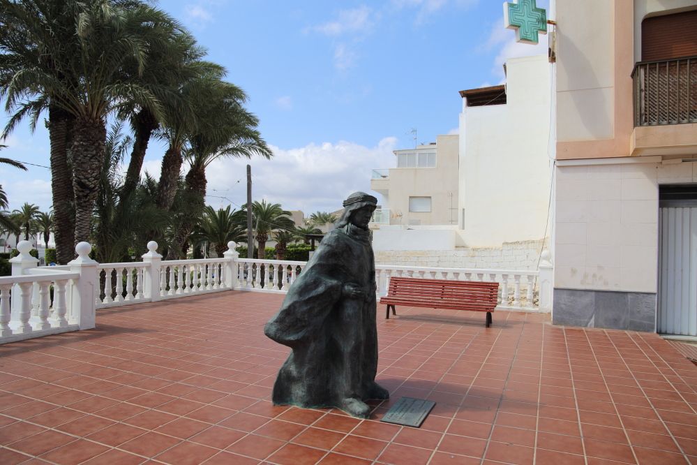 Escultura de Lawrence de Arabia, por ANADEL