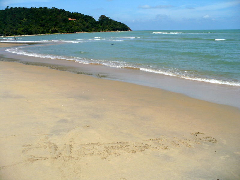 Playa de Cherating, Kuala Terengganu, Malasia, por chris40